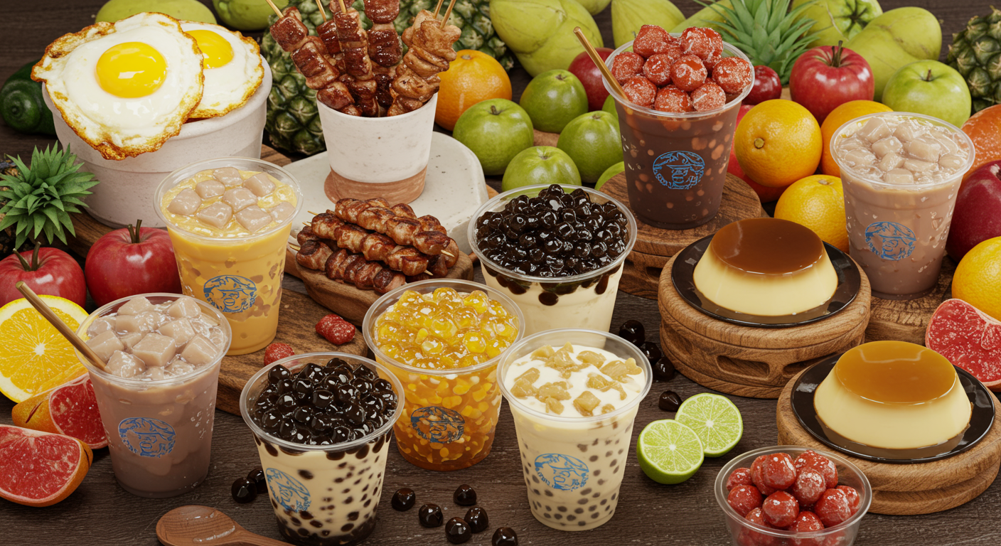 Khám phá những loại topping độc đáo và dễ làm cho đồ uống giúp thu hút khách hàng tại các quán nước.