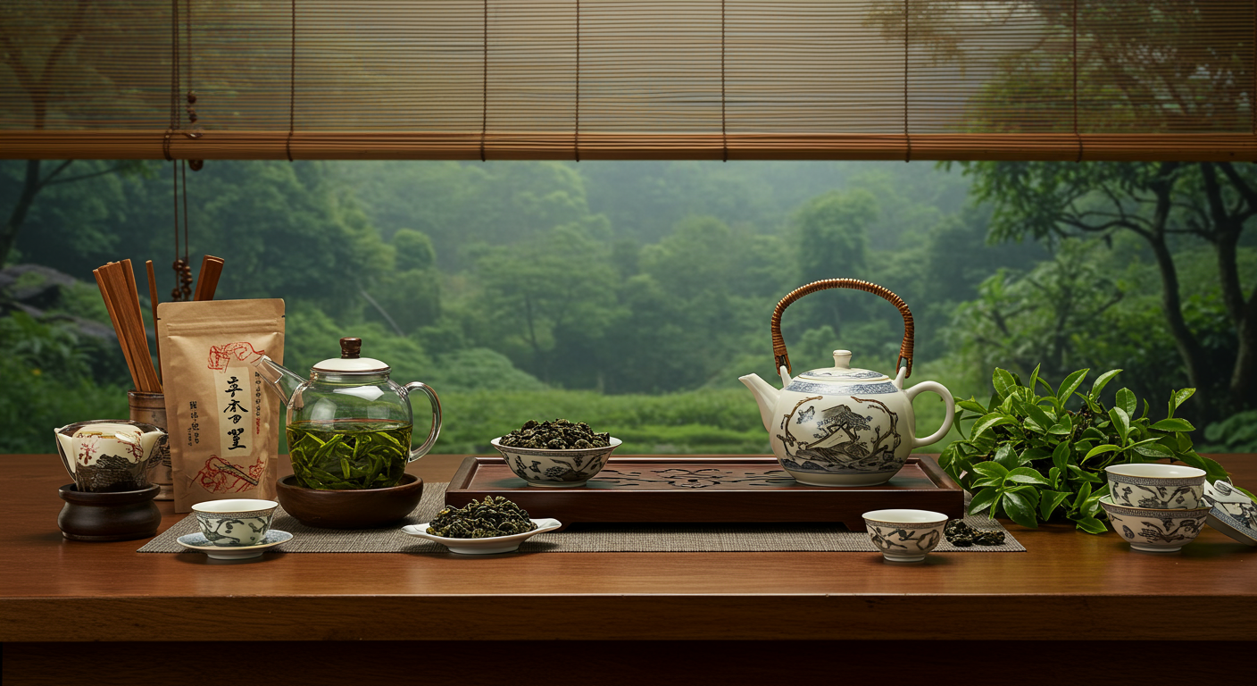 Khám phá hương vị trà Ô Long tinh tế trong không gian yên bình tuyệt đẹp.